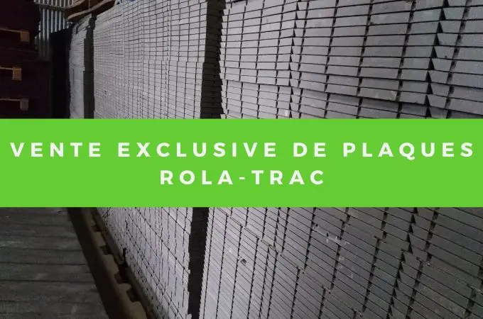 Lire la suite à propos de l’article Vente exclusive de plaques ROLA-TRAC