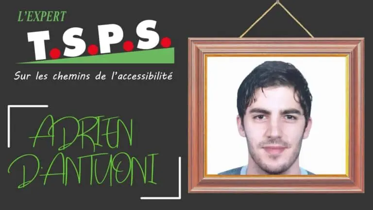 Les portraits de l'équipe TSPS - Adrien D'ANTUONI