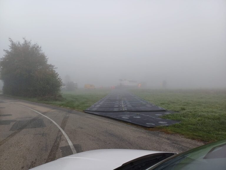 Transport exceptionnel d’un bateau - Intervention TSPS - Virignin (01),