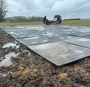 Lire la suite à propos de l’article Accès et plateformes pour un pylône télécom à Houdancourt