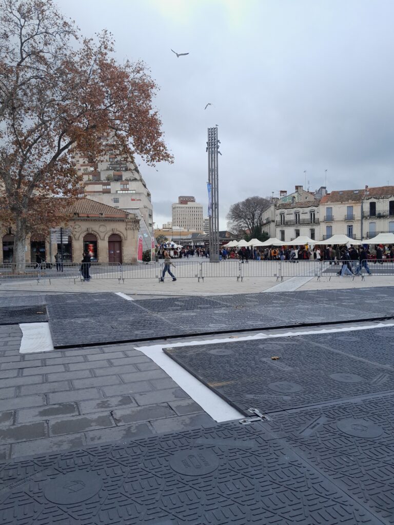 TSPS sécurise l’esplanade Charles-de-Gaulle à Montpellier pour l’inauguration de la ligne 5 du tram